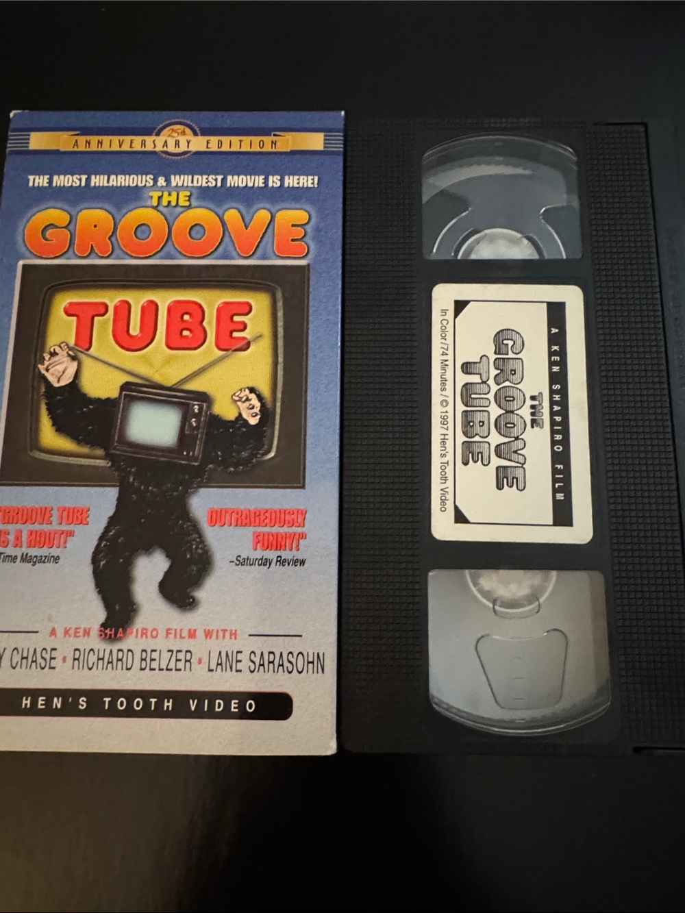 3 VHS Movie Lot - When Nature Calls, Kentucky Fried Movie, The Groove Tube - 📼 - Picture 7 of 11